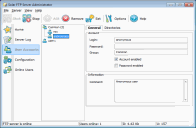 FTP Server Accounts